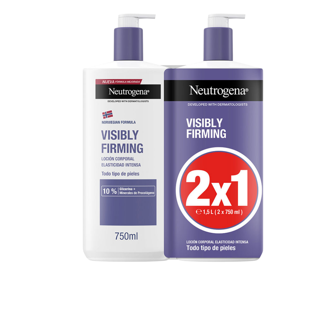 Neutrogena Loción Corporal Reafirmante  Pack 750 ml+ 750 ml