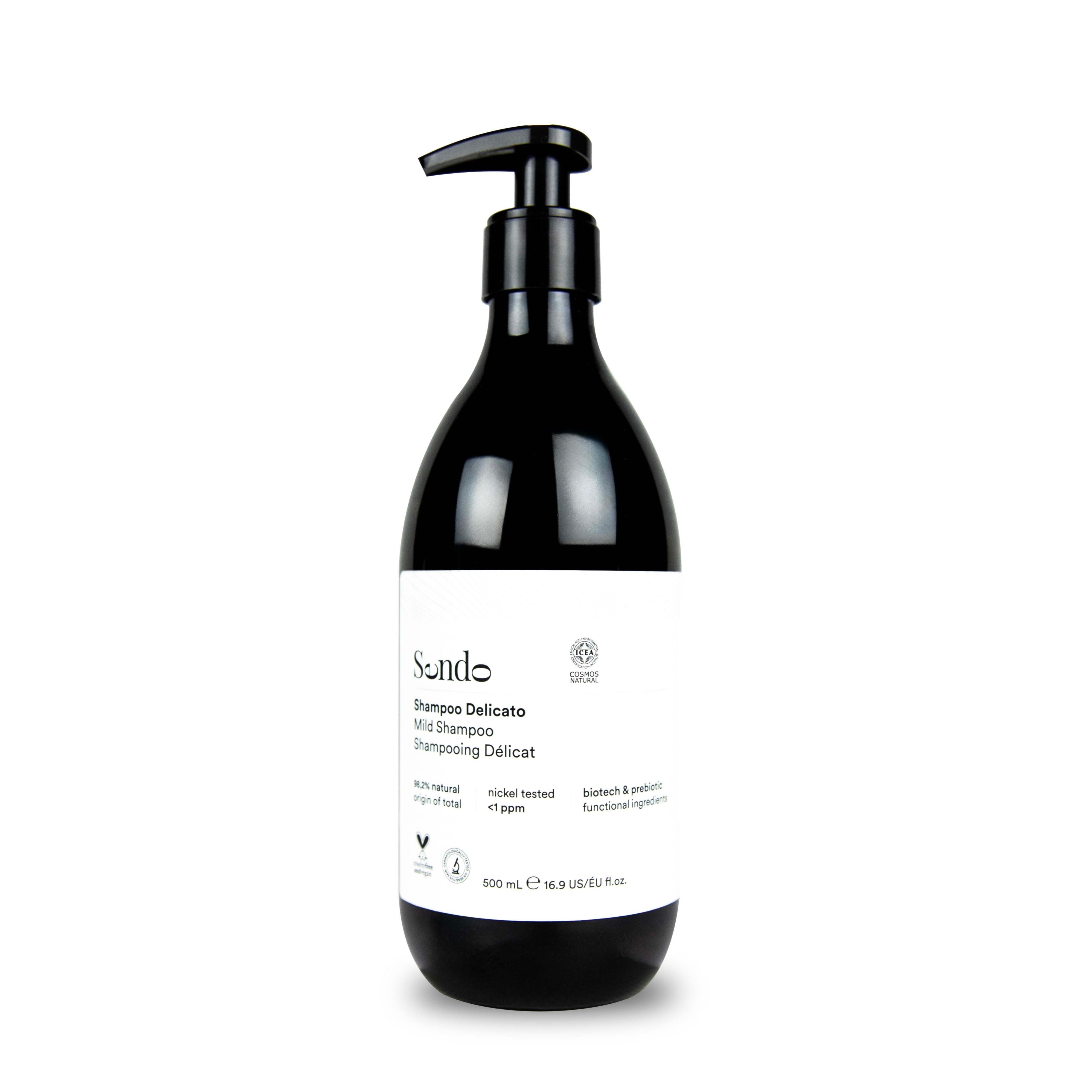 Sendo All Care Champú Delicado en formato de 500 ml con dosificador