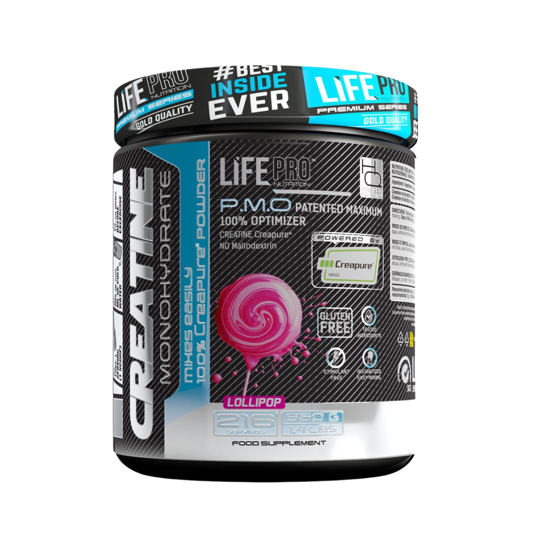 Life Pro Creatina Creapure Lolipop 650mg.