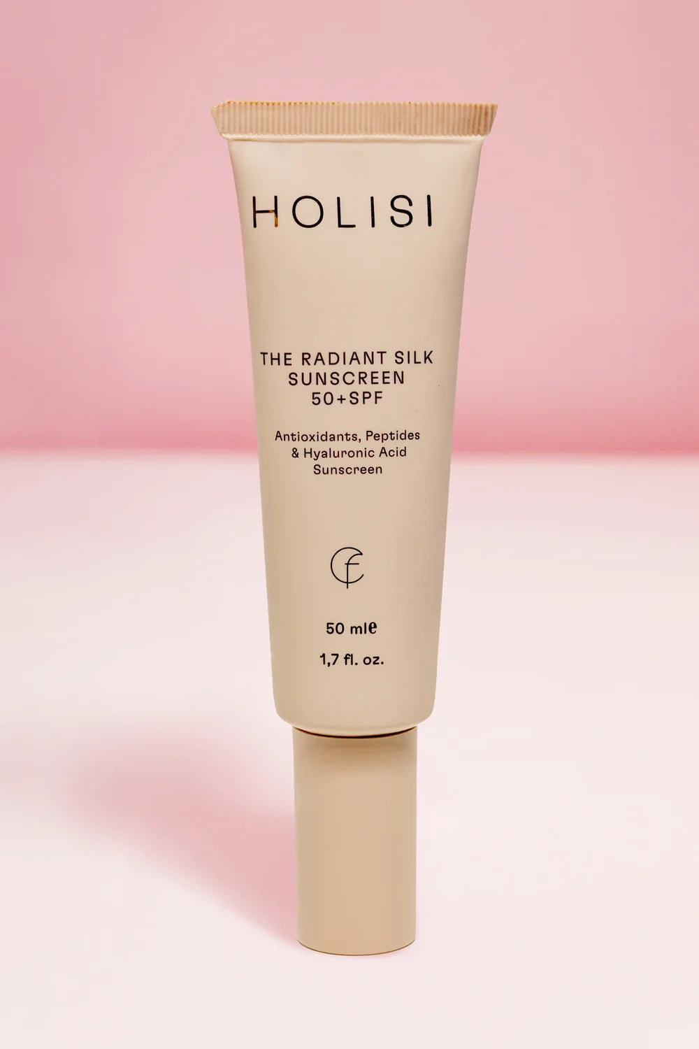 Holisi The Radiant Silk Sunscreen 50+ spf - Protección solar antiedad