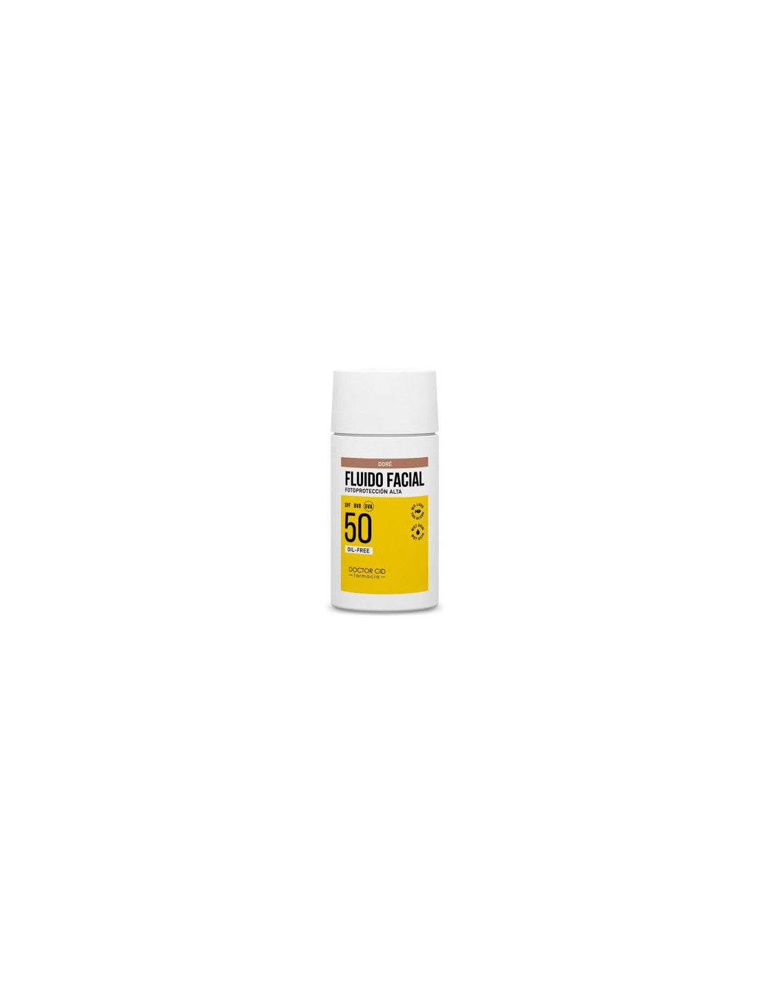 FCR Fluido Solar Proteccion Alta 50+ Oil Free Tono Doré