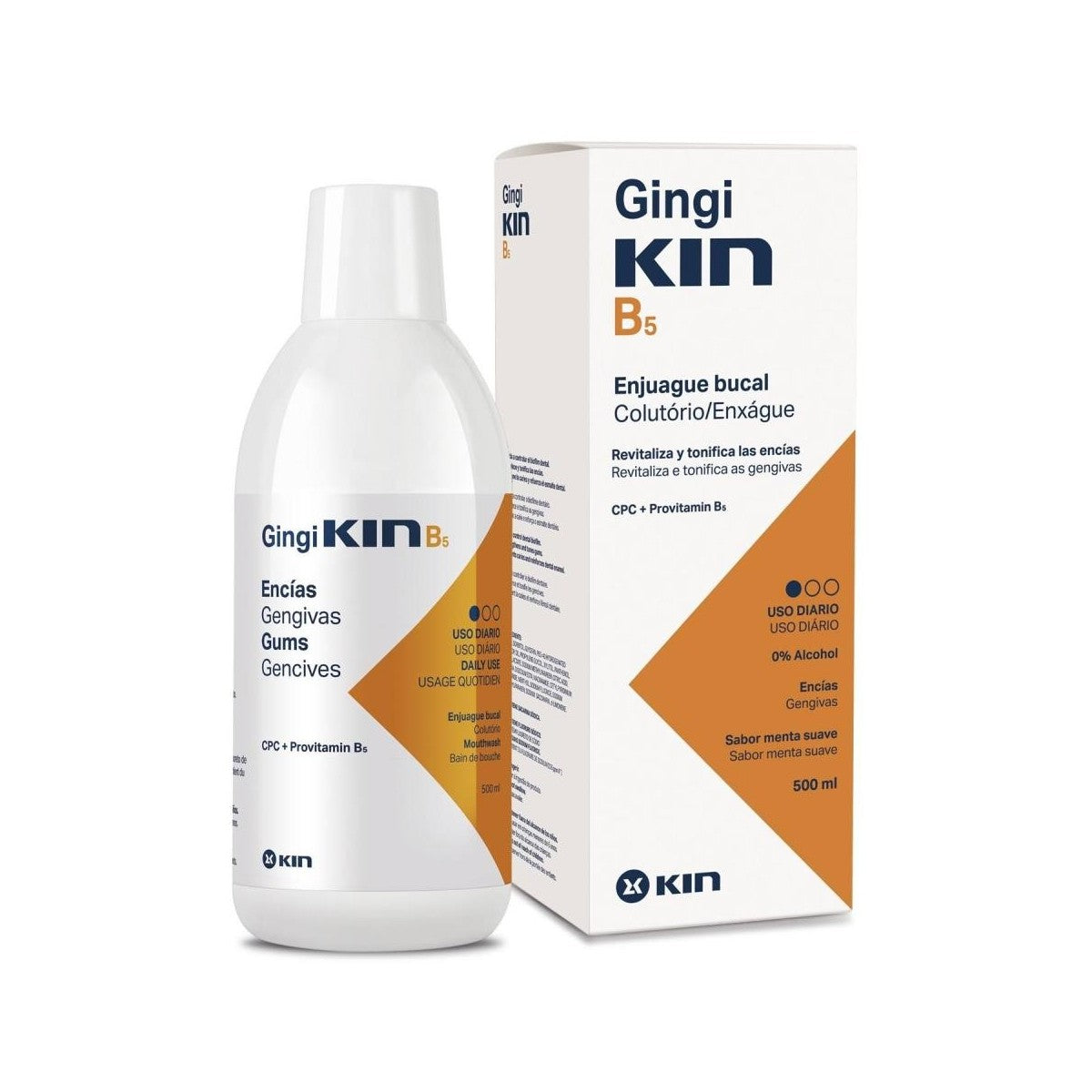 GINGIKIN PLUS ENJUAGUE BUCAL 1 ENVASE 500 ML