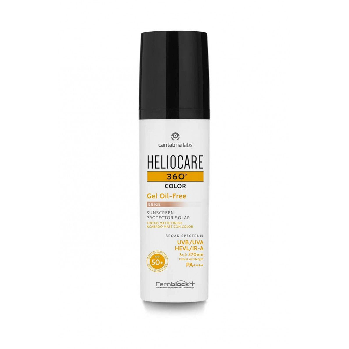 HELIOCARE 360º SPF 50+ COLOR GEL OIL-FREE PROTECTOR SOLAR 1 ENVASE 50 ML COLOR BEIGE