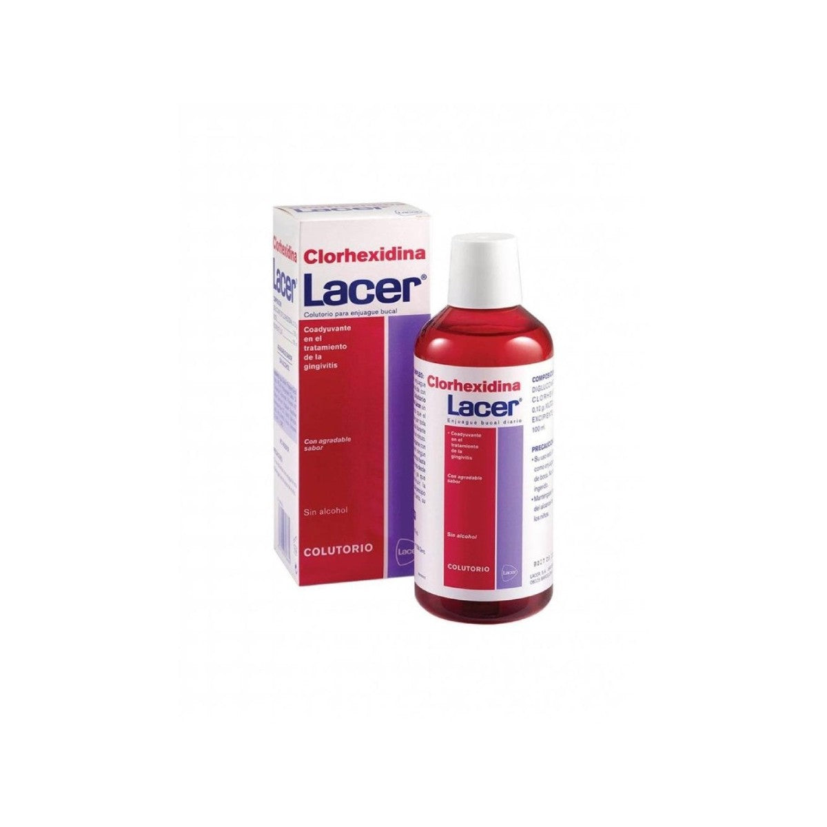 LACER COLUTORIO CLORHEXIDINA 1 ENVASE 500 ML