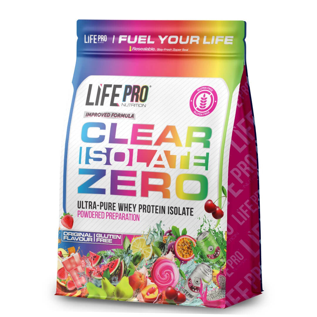 Bolsa de Life Pro Clear Isolate Zero de 800 g, sabor cherry pop