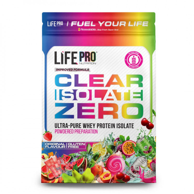 Bolsa de Life Pro 100% Clear Isolate Zero de 800 g, aislado ultrapuro de suero sabor mojito