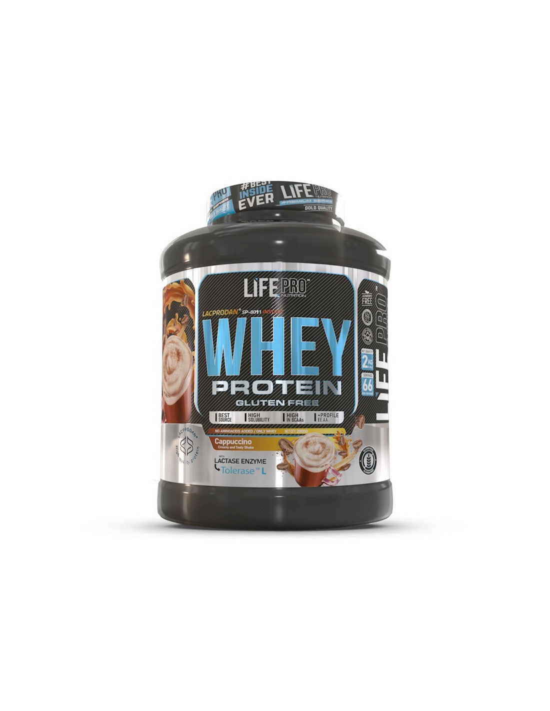 LIFE PRO WHEY CAPUCHINO 2KG