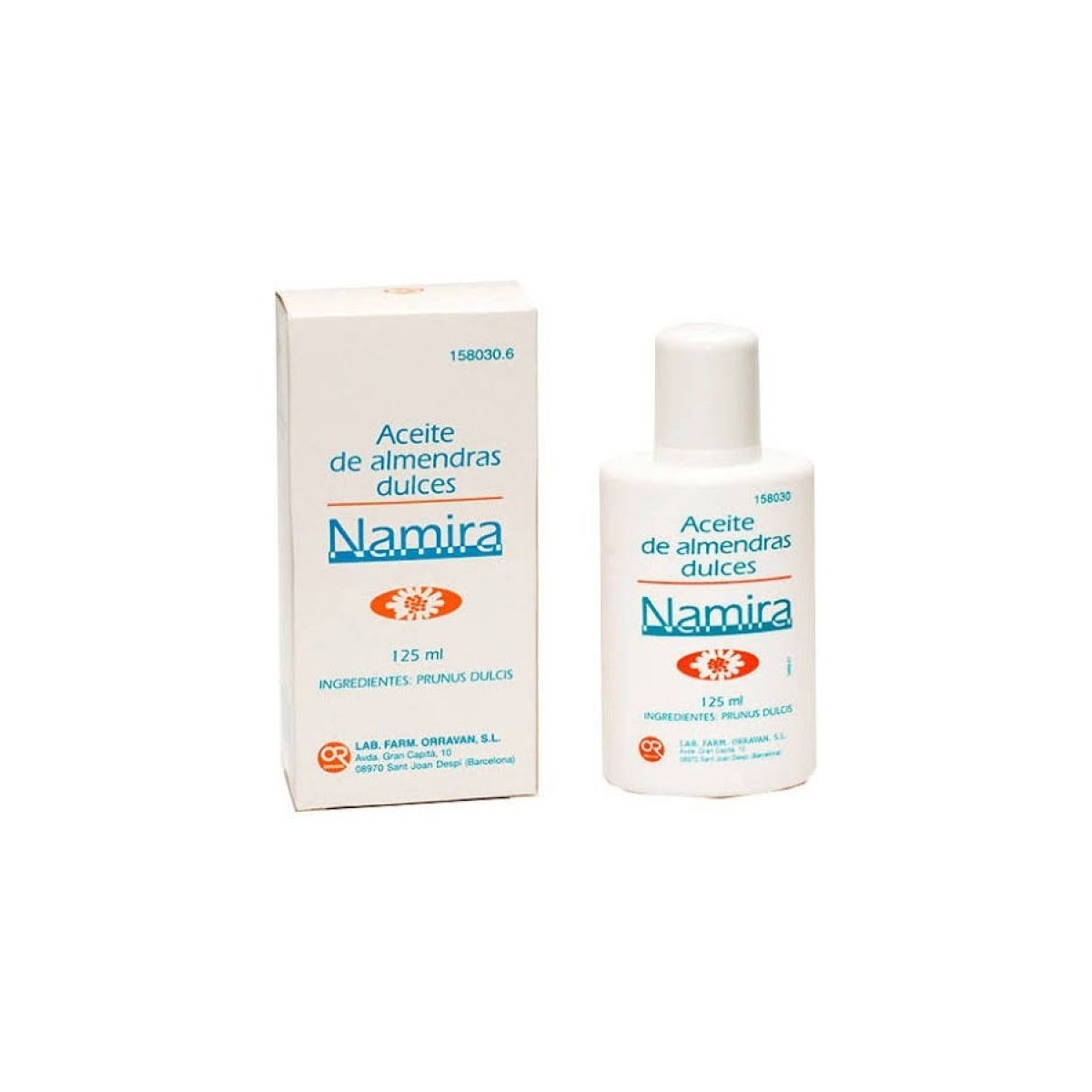 NAMIRA ACEITE DE ALMENDRAS 1 ENVASE 125 ml