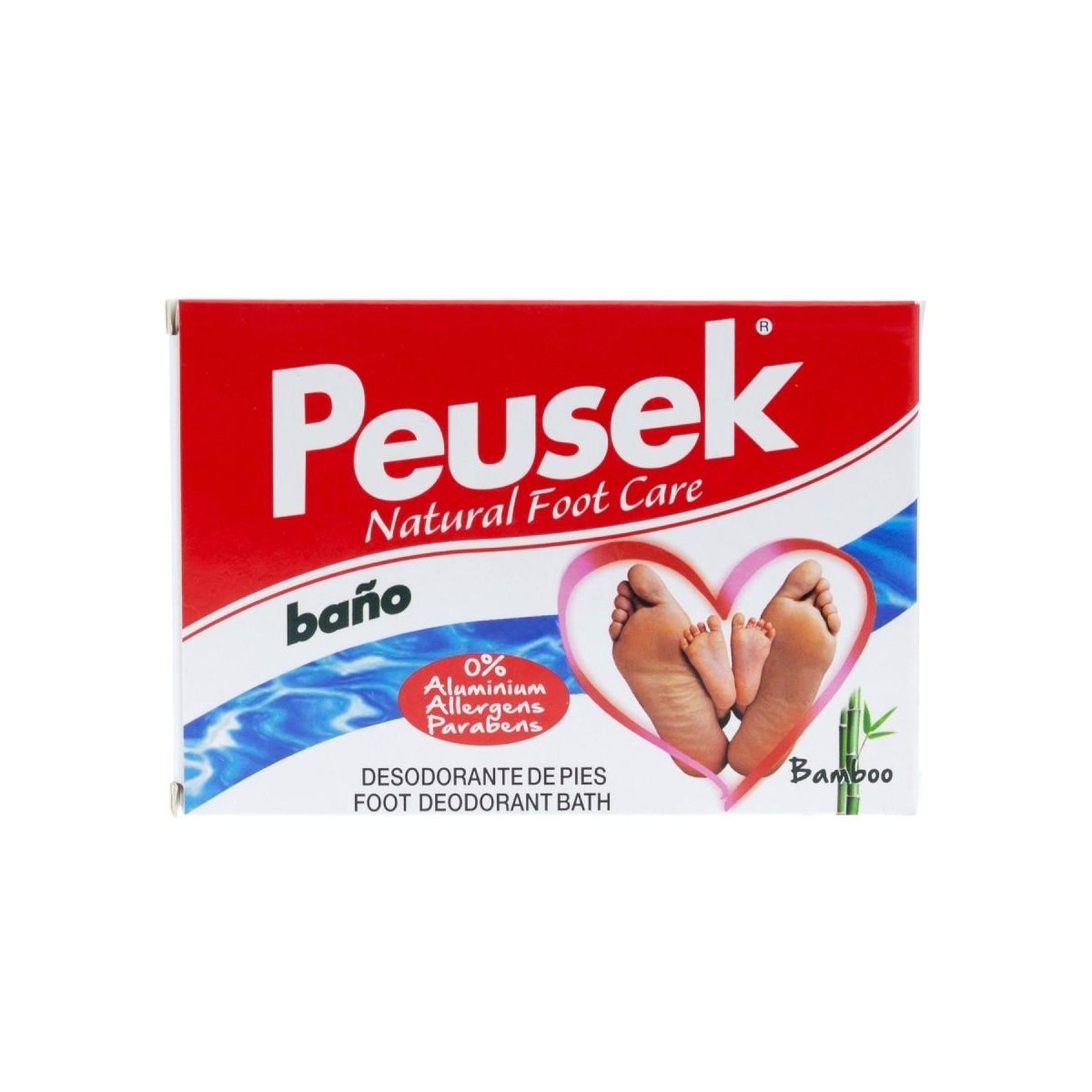 PEUSEK BAÑO ANTITRANSPIRANTE PIES 1 ENVASE 20 G