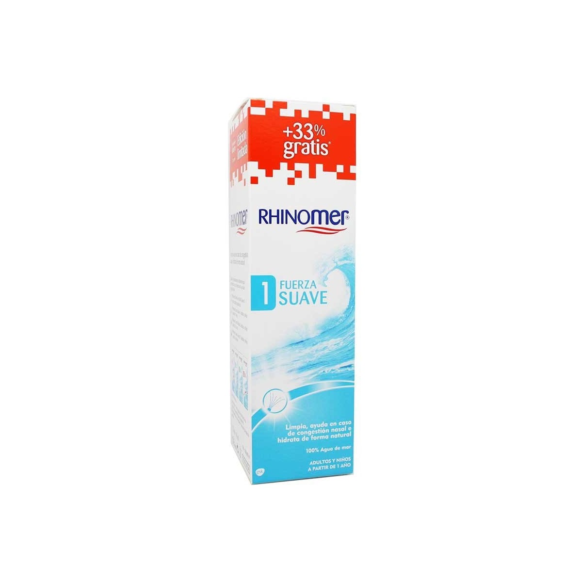 RHINOMER LIMPIEZA NASAL F-1 1 NEBULIZADOR 135 ml