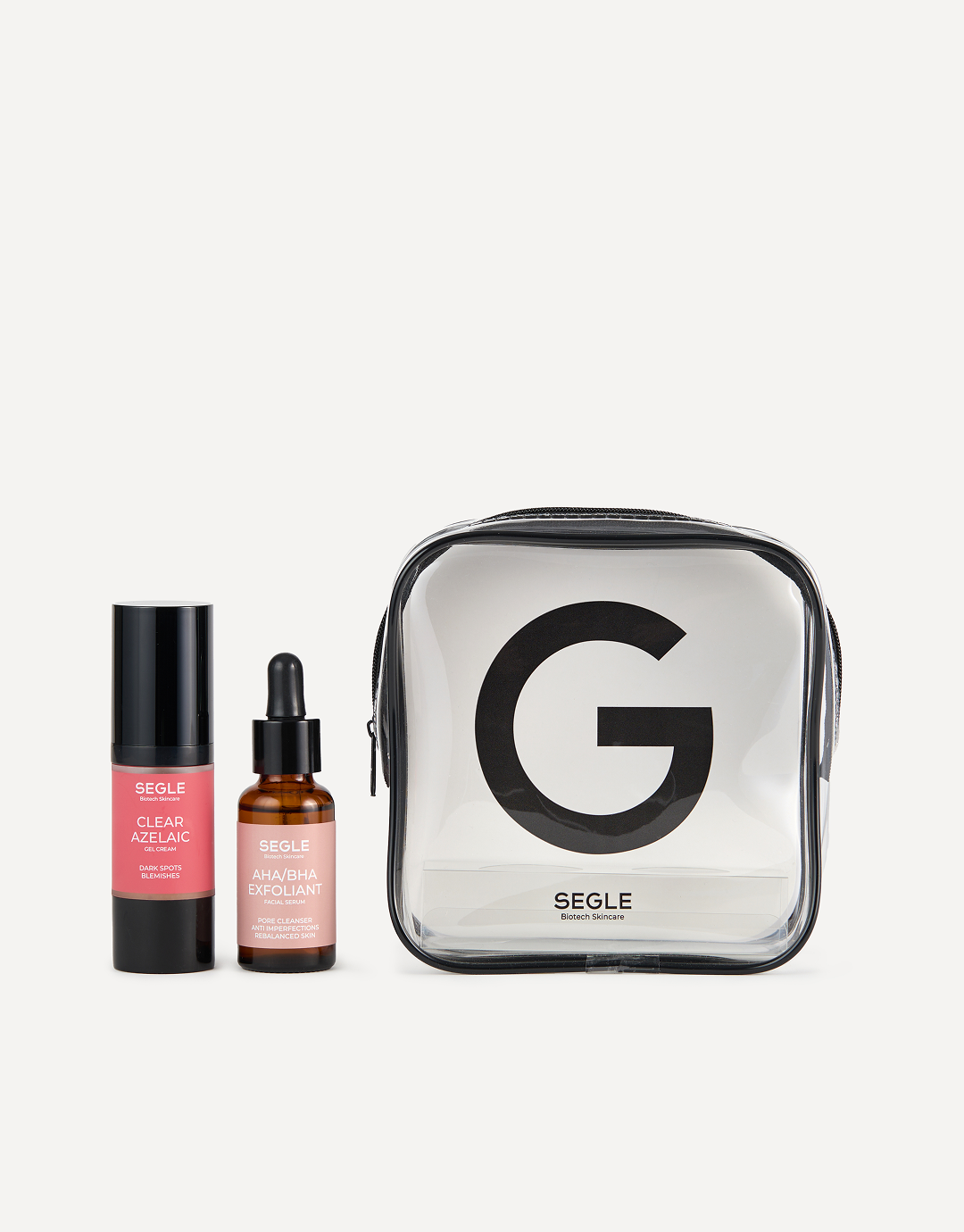 Set Tratamiento Antiacné-Rosácea de Segle con sus dos envases de 30 ml