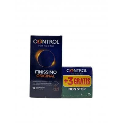 Control Finissimo Original 12 preservativos + 3 Gratis