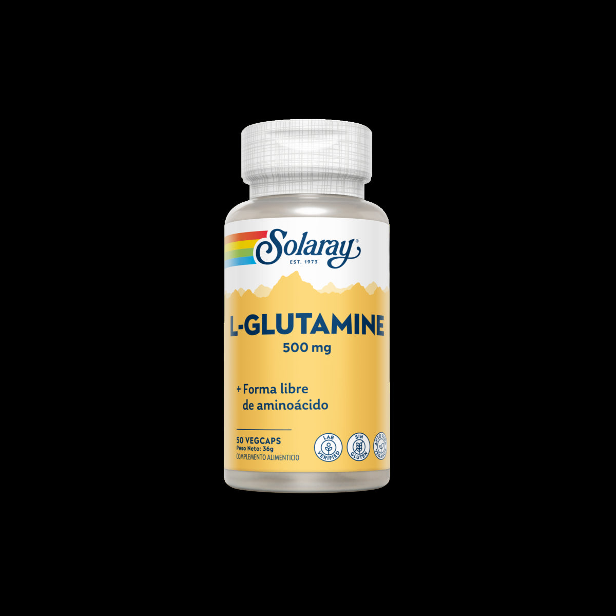 SOLARAY L-GLUTAMINA 500MG 50 CAPS