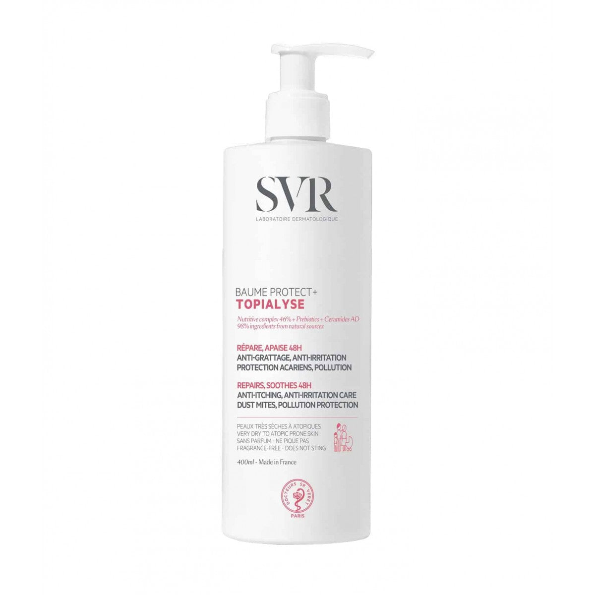 SVR TOPIALYSE BAUME PROTECT + 400 ML