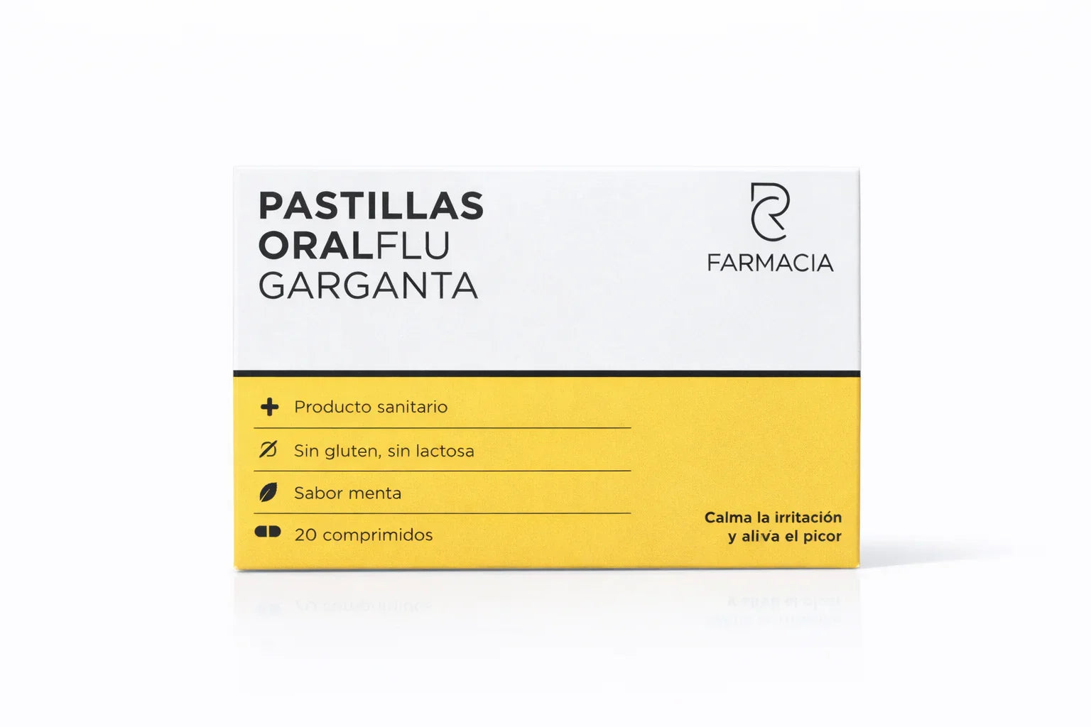 FCR Pastillas Oralflu Garganta 20 Comprimidos.