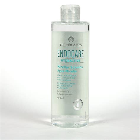 ENDOCARE HYDRACTIVE AGUA MICELAR DESMAQUILLANTE ANTIPOLUCION HIDRATANTE 1 ENVASE 400 ML