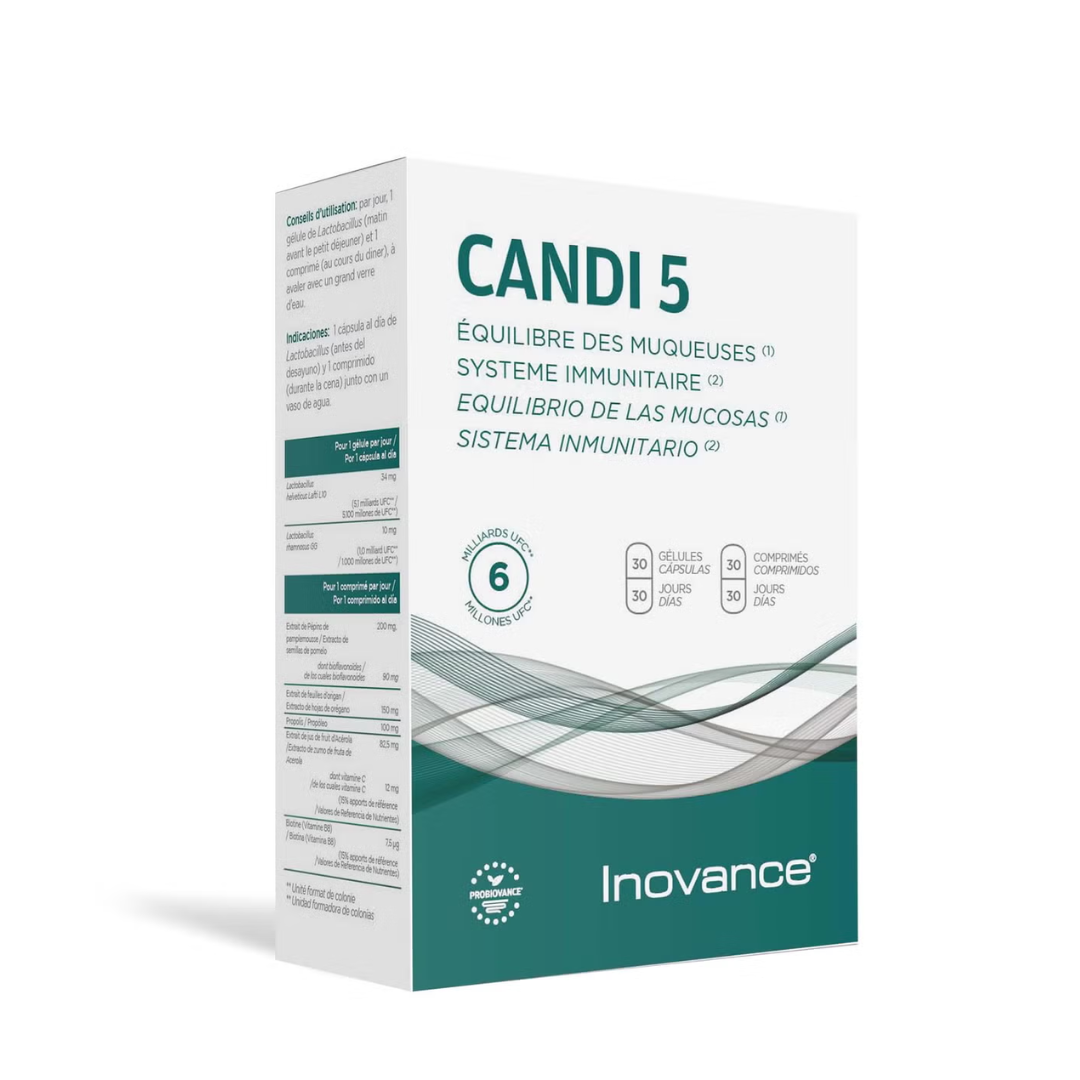 Inovance Candi 5 30 Cápsulas.