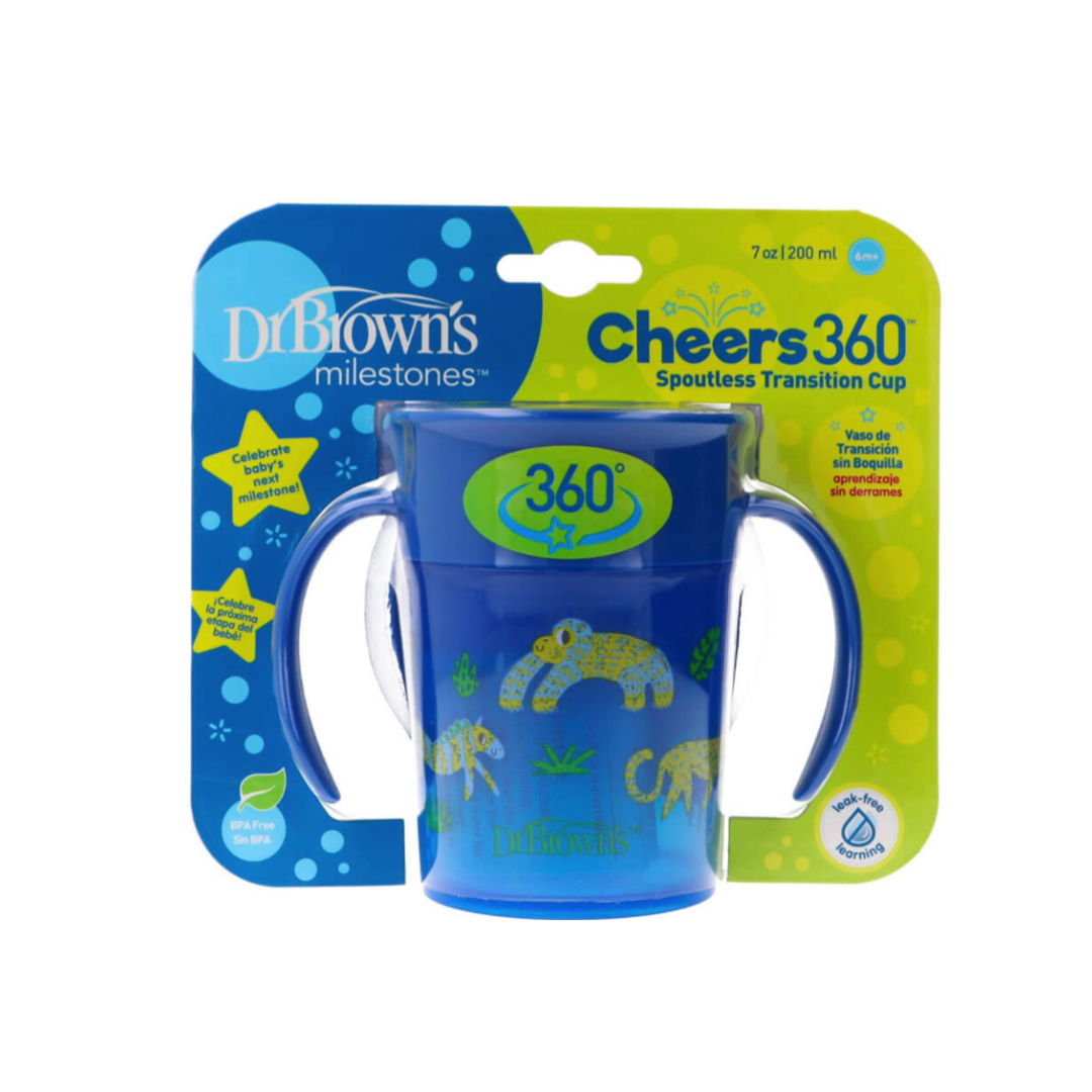 Dr Brown´s Vaso De Transición Sin Boquilla 200Ml.
